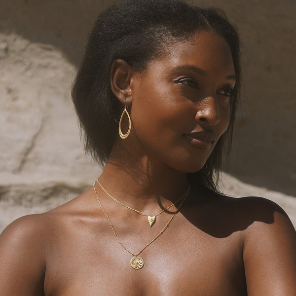 Satya Jewelry Infinitely Loved Heart Necklace