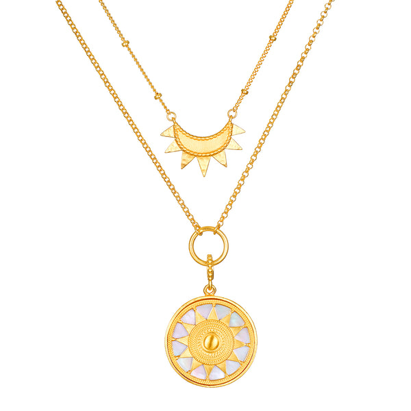 satya jewelry Intention of Harmony Necklace Set