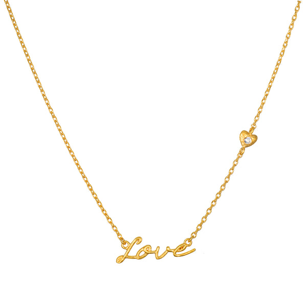 Satya Jewelry Intention Of Love Necklace Set