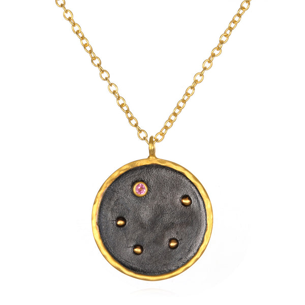 satya jewelry Libra Zodiac Necklace