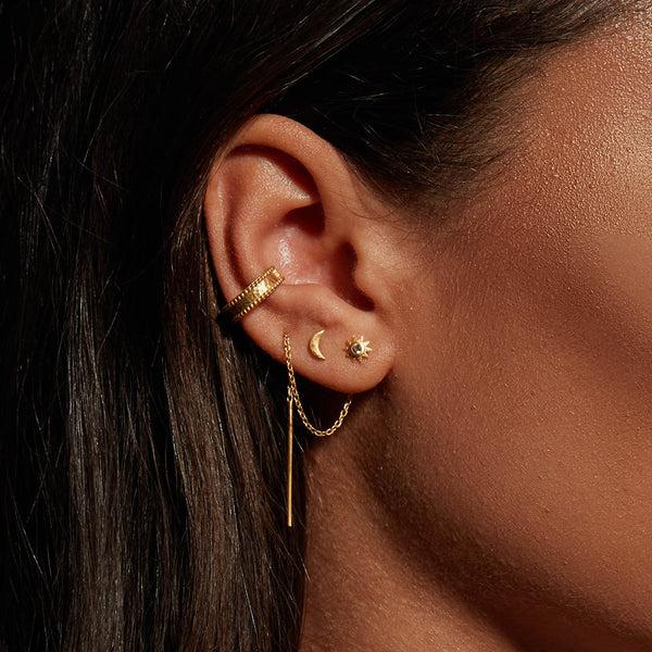 Satya Jewelry Light And Love Gold Ear Cuff