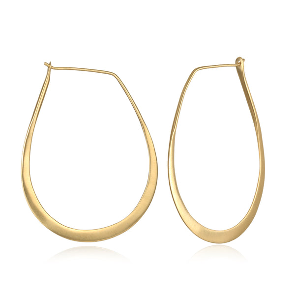 satya jewelry Minimalist Gold Hoop Earrings
