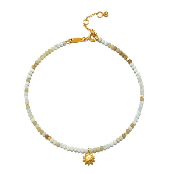 satya jewelry New Dawn Peruvian Opal Anklet