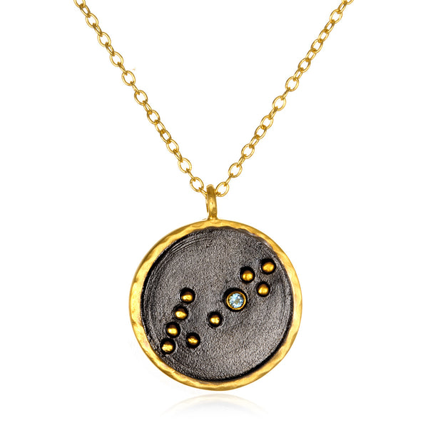 satya jewelry Pisces Zodiac Necklace