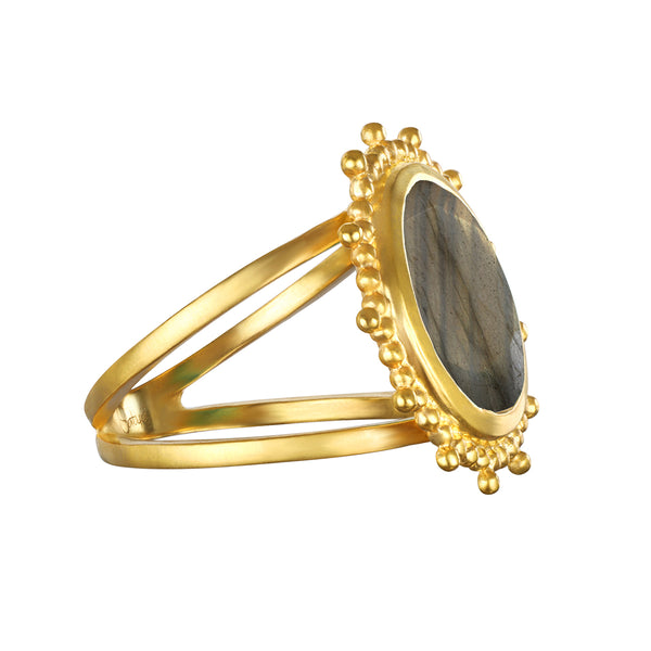 Satya Jewelry Pursue Your Truth Labradorite Ring