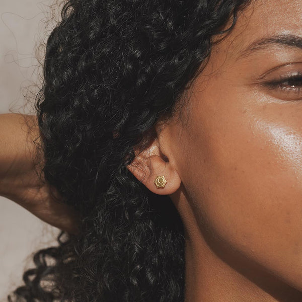 Satya Jewelry Sacral Chakra Stud Earrings