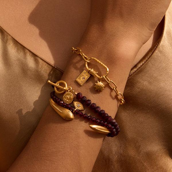 Satya Jewelry Sacred Guidance Snake Cuff Bracelet