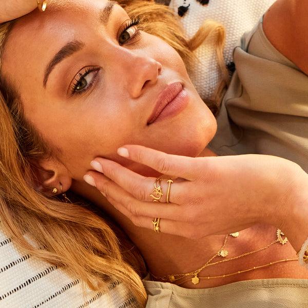 Satya Jewelry Sacred Sounds Om Ring