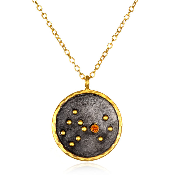 satya jewelry Scorpio Zodiac Necklace