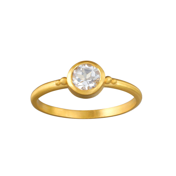 satya jewelry Second Sight White Topaz Ring