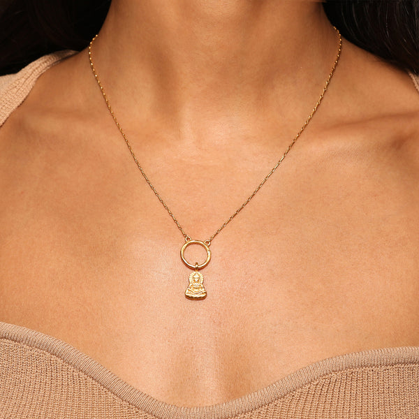 Satya Jewelry Sitting Buddha Charm