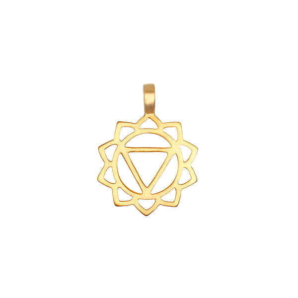 satya jewelry Solar Plexus Chakra Charm