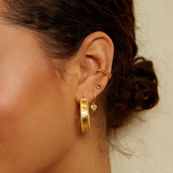 Satya Jewelry Stand By Your Side Ear Cuff