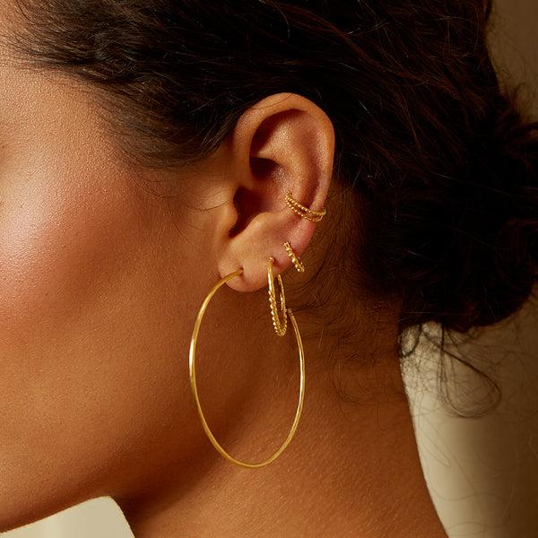 Satya Jewelry Stand By Your Side Ear Cuff