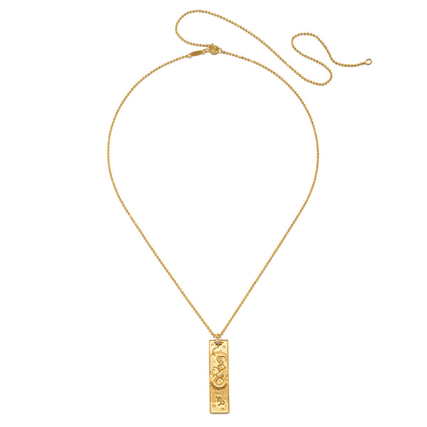 Satya Jewelry Story Of Capricorn Zodiac Necklace