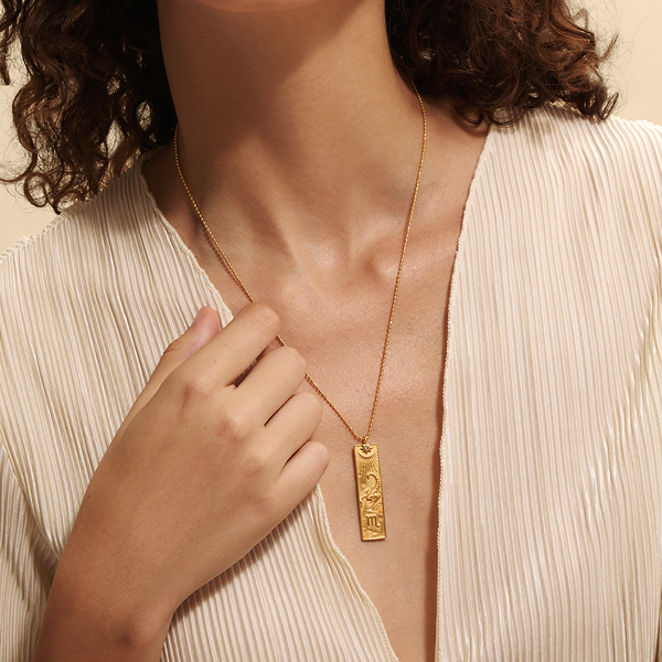 Satya Jewelry Story Of Scorpio Zodiac Necklace