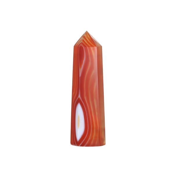 satya jewelry Striped Carnelian Altar Crystal