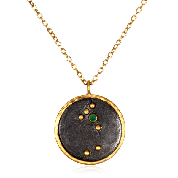 satya jewelry Taurus Zodiac Necklace