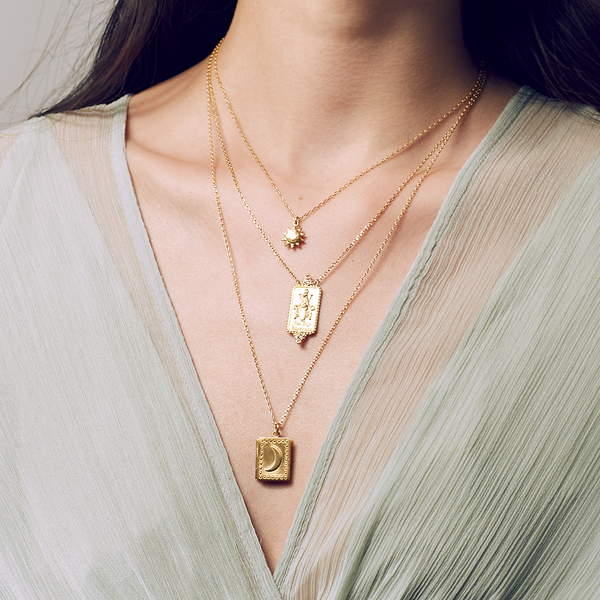 Satya Jewelry The Empress Tarot Necklace