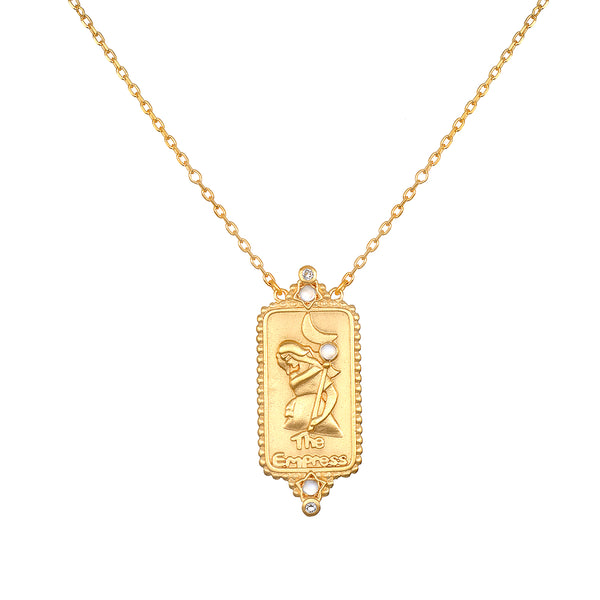 satya jewelry The Empress Tarot Necklace