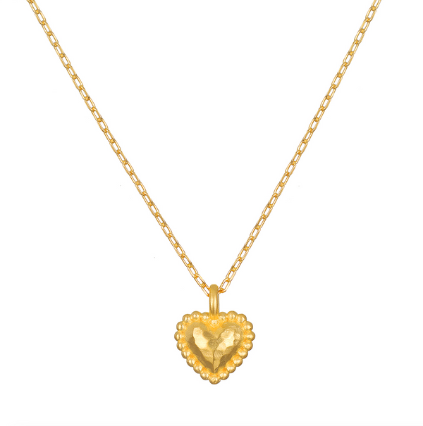 satya jewelry True Heart Gold Pendant Necklace