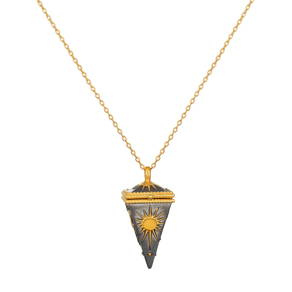 satya jewelry True North Pendulum Necklace