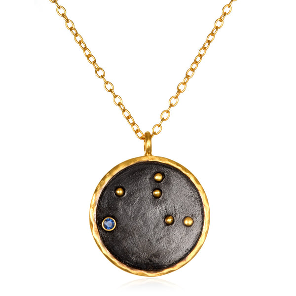 satya jewelry Virgo Zodiac Necklace