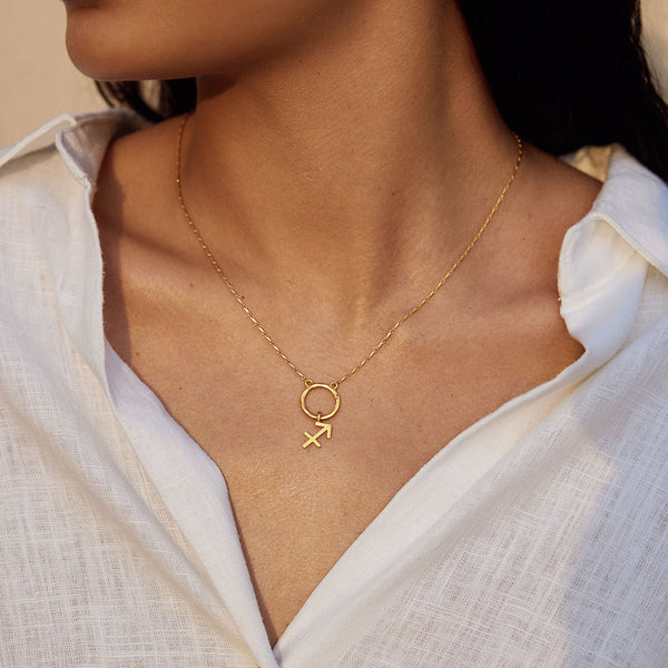 Satya Jewelry Zodiac Glyph Charm