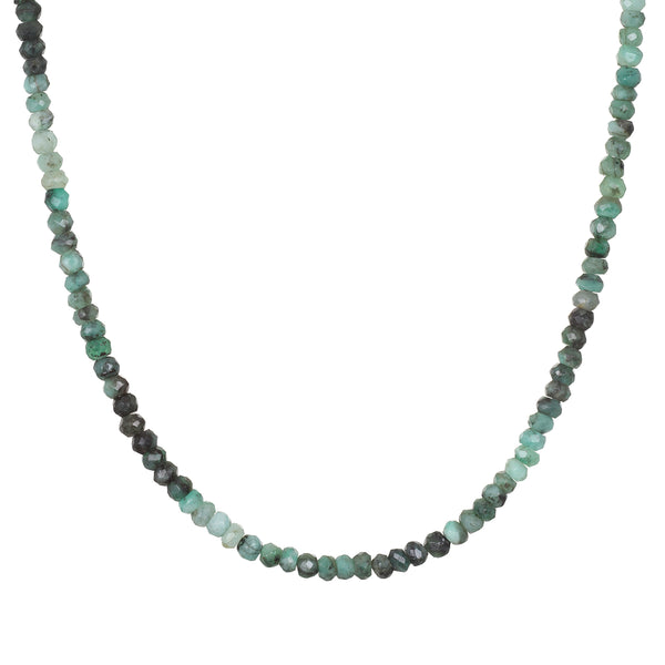 satya jewelry Shades of Wisdom 14kt Gold Emerald Necklace