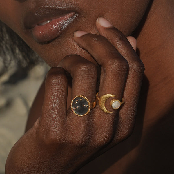Satya Jewelry Shine In Sisterhood Constellation Ring