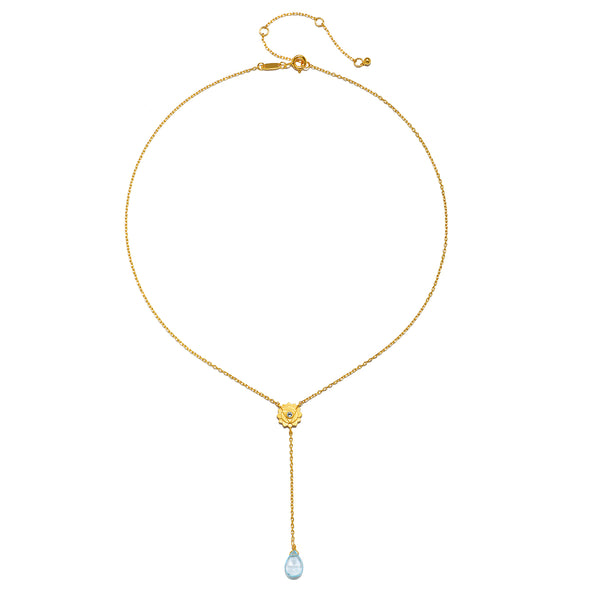 Satya Jewelry Speak With Strength Chakra Lariat Necklace