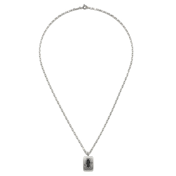 Satya Jewelry Strength And Protection Hamsa Men's Necklace