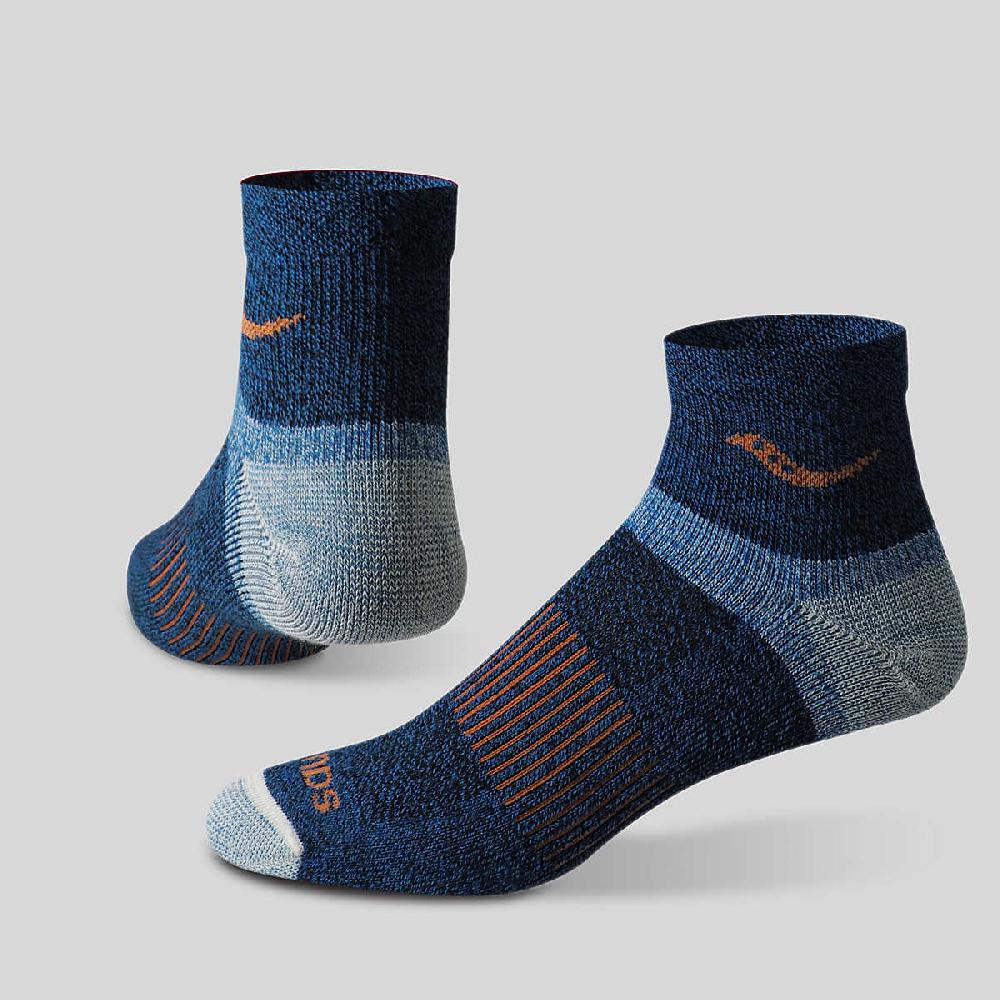 saucony Inferno Merino Wool Blend Quarter 3-Pack Sock