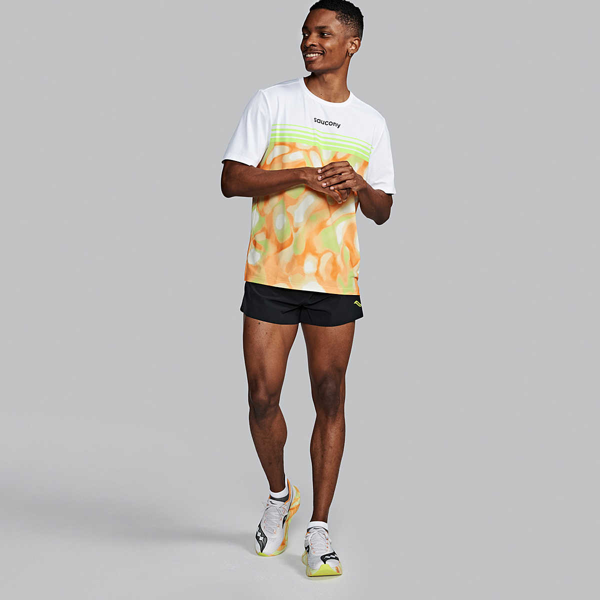 Saucony Men's Endorphin Short Sleeve