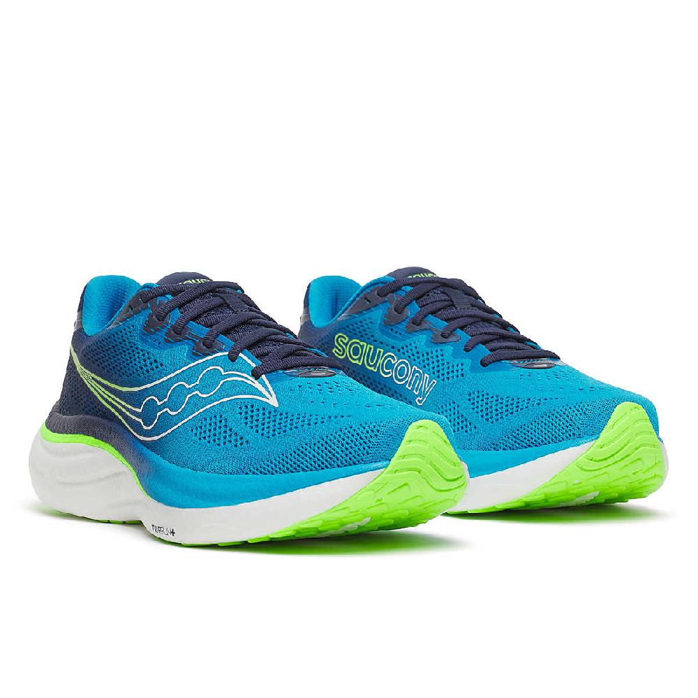 saucony Men's Ride 19 Cobalt | Slime