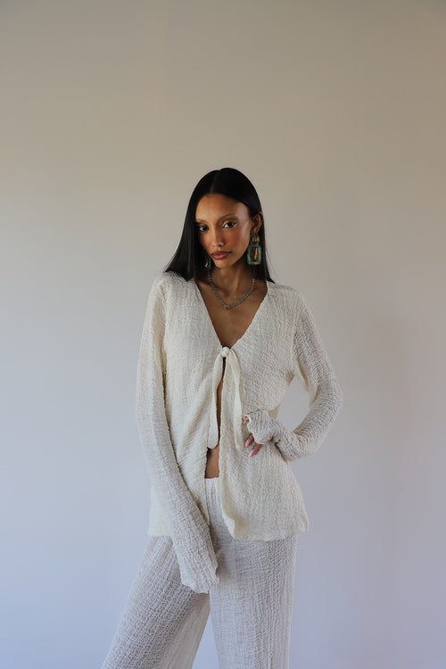 Savannah Morrow ALARA BLOUSE CREAM