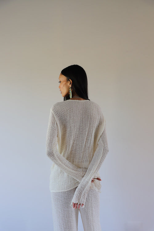 Savannah Morrow ALARA BLOUSE CREAM
