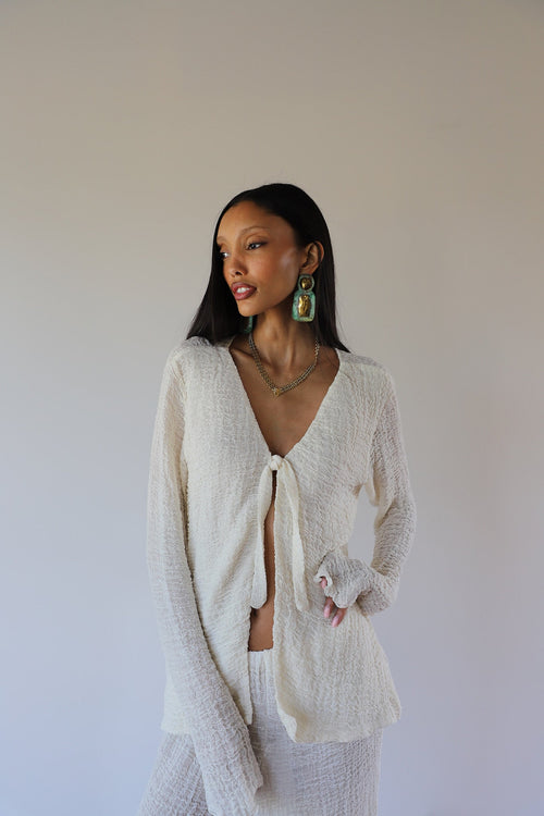 Savannah Morrow ALARA BLOUSE CREAM
