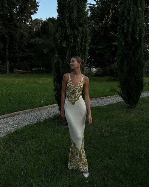 savannah morrow BRUNA DRESS SICILIAN