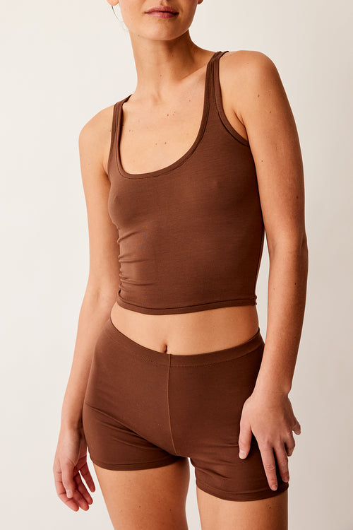 Savannah Morrow EVERYDAY TANK— COFFEE