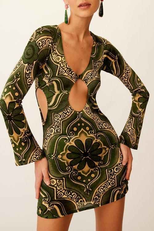 savannah morrow GARDENIA MINI DRESS — BALI