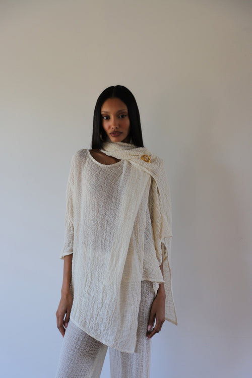 Savannah Morrow LIVIA TOP CREAM