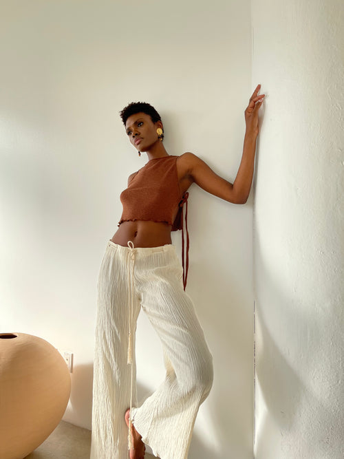 Savannah Morrow LUCIA PANT - CREAM