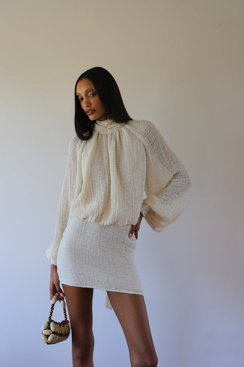 Savannah Morrow MIRA SKIRT CREAM
