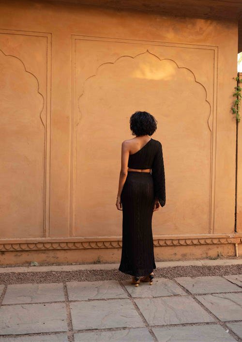 Savannah Morrow MOR TOP - BLACK