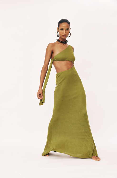 Savannah Morrow PALMA DRESS - FERN