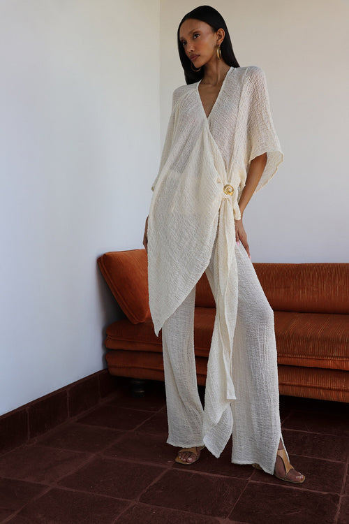 Savannah Morrow SELENE PANT CREAM