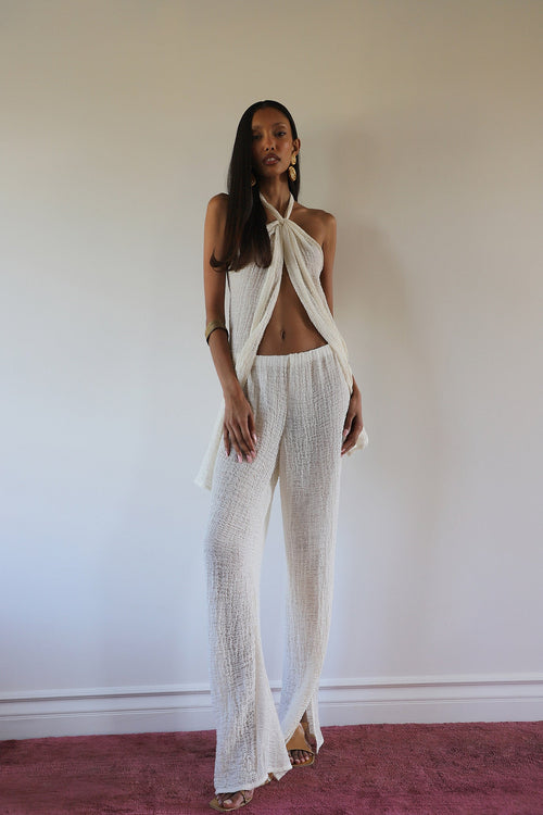 savannah morrow SELENE PANT CREAM