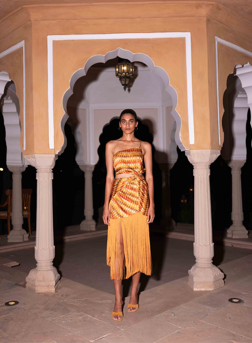 Savannah Morrow SHIVANI DRESS — IKAT