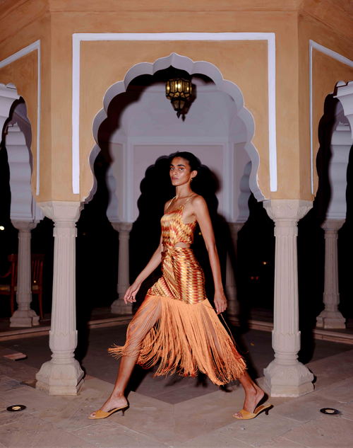 savannah morrow SHIVANI DRESS — IKAT